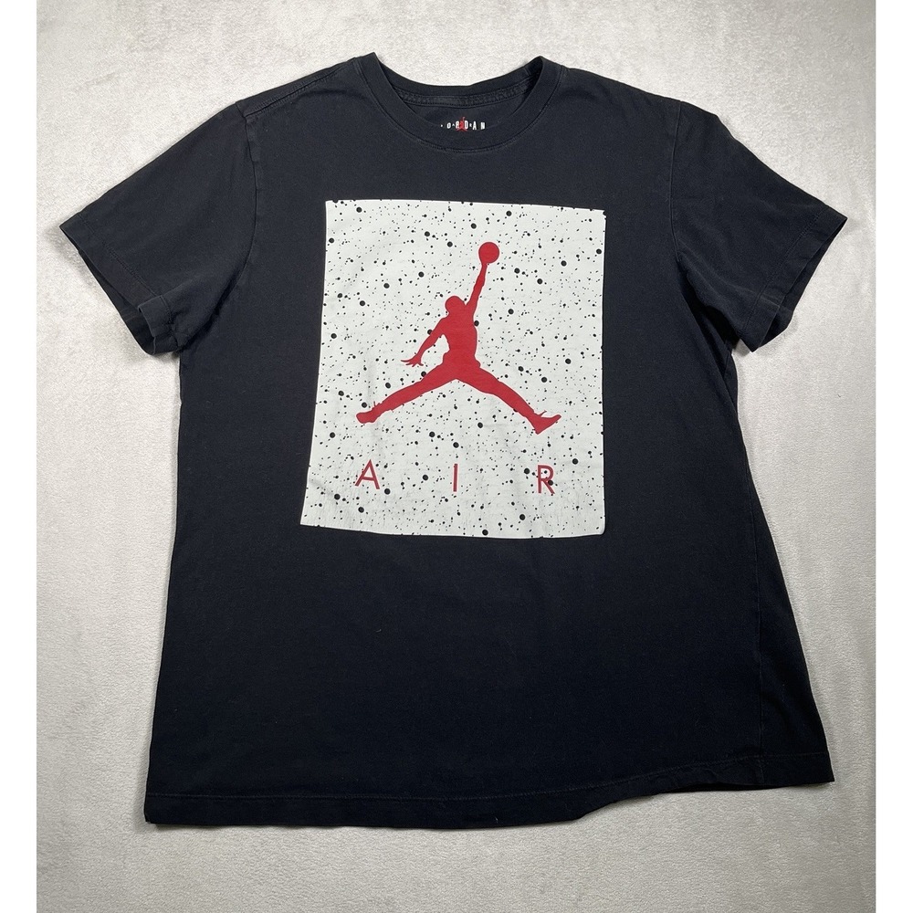 Air Jordan Jumpman Poolside T Shirt Men's Size M Black